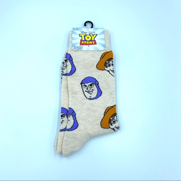 Disney Underwear & Socks Disney Pixar Toy Story Woody Buzz Lightyear Socks Poshmark